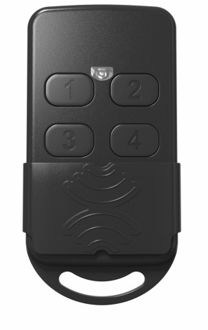 Pultelis vartų automatikai su fiksuotu ir slenkačiu kodu 433.92MHz / 868.35MHz 4 mygtukai Superior Multi Free